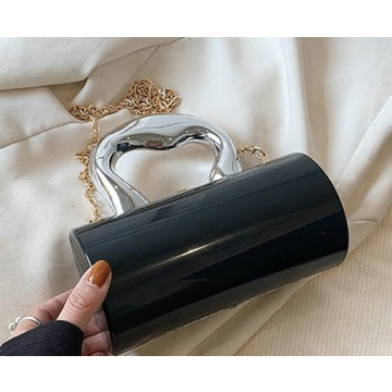 Stylish Acrylic Clutch Tote Bag for Women - Versatile Handbag