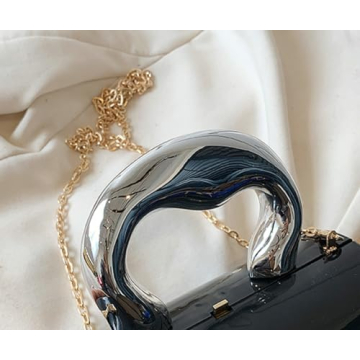 Stylish Acrylic Clutch Tote Bag for Women - Versatile Handbag