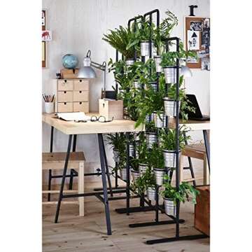 20-Tier Tall Metal Plant Stand for Indoor Outdoor Display