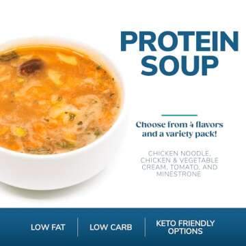WonderSlim Protein Soup, Tomato Flavor, Low Fat, Gluten-Free