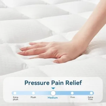 5-Inch Cooling Gel Memory Foam Mattress by Topllen