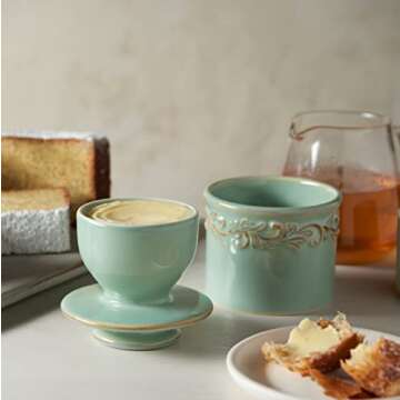 Butter Bell - The Original Butter Bell crock by L Tremain, a Countertop French Ceramic Butter Dish K...