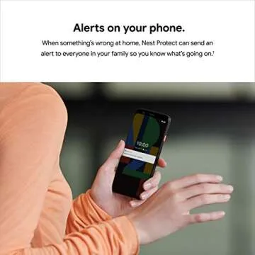 Google S3006WBUS Nest Protect, S3000BWES, 2nd Gen, Battery, 3-Pack Alarm-Smoke Carbon Monoxide Detector, 3, White