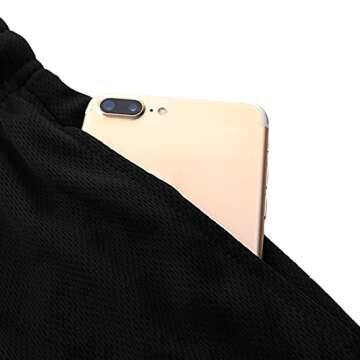 CEHT Men's Quick Dry Workout Shorts with Pockets