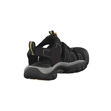 KEEN Newport H2 Closed Toe Water Sandals for Men Black Size 10