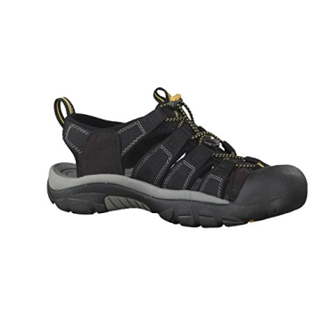 KEEN Newport H2 Closed Toe Water Sandals for Men Black Size 10