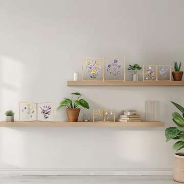 Elegant Double Glass Picture Frame for Cherished Memories