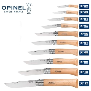 Opinel No. 08 Knife – Classic Design & Practical!