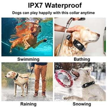 SANKALA Waterproof Airtag Dog Collar for Small to Large Dogs