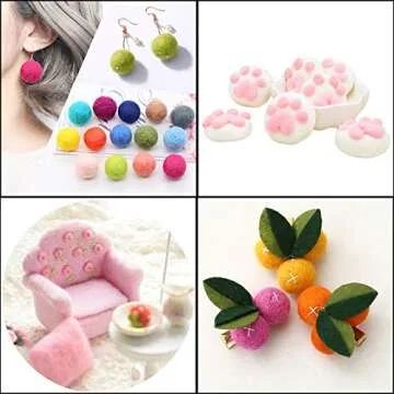 Wool Roving Bulk - 8.82oz Super Wool for Crafts