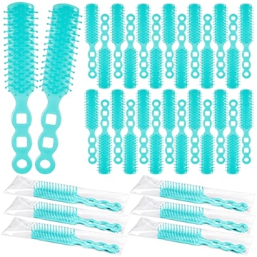 Lauwell 72 Pcs Hair Brushes in Bulk - Perfect for Shelters and Outreach Programs