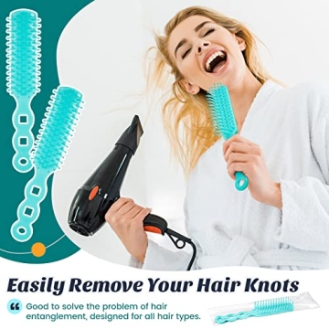 Lauwell 72 Pcs Hair Brushes in Bulk for Charitable Giving