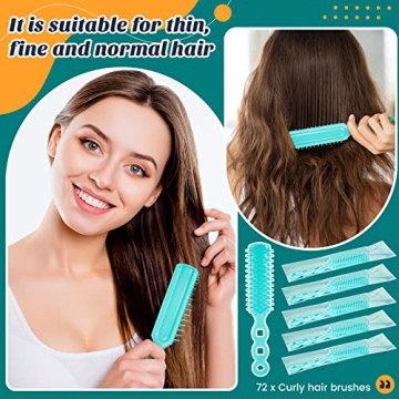 Lauwell 72 Pcs Hair Brushes in Bulk for Charitable Giving