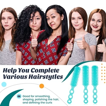 Lauwell 72 Pcs Hair Brushes in Bulk for Charitable Giving