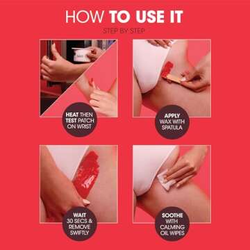 Nad's Brazilian & Bikini Wax Kit for Women