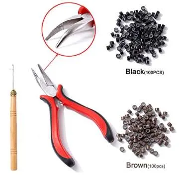 Hair Tinsel, Hair Tinsel Kit with Tools, Tinsel Hair Extensions, 12 Colors 2400 Strands Fairy Hair Tinsel Heat Resistant 47 Inch Hair Glitter