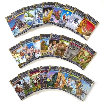 Magic Tree House Merlin Missions 25 Book Set for Kids