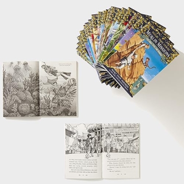 Magic Tree House Merlin Missions 25 Book Set for Kids