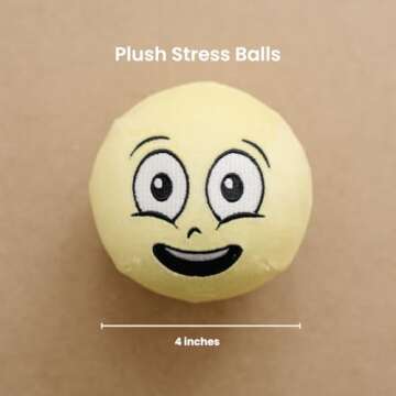Emotional Baggage Plush Toys with Canvas Storage Bag | Plush Stress Balls | Social Emotional Learning | Emotion Toys | Toys About Feelings | Calm Corner | Stress Relief