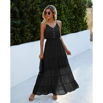 PRETTYGARDEN Women's Summer Dress - Versatile Maxi Style