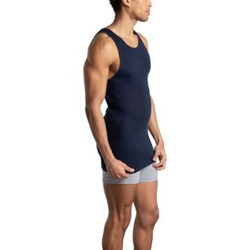 Fruit of the Loom Sleeveless Tank - Moisture Wicking, 6 Pack