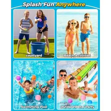 Buy SOPPYCID Reusable Water Bomb Balloons for Summer Fun