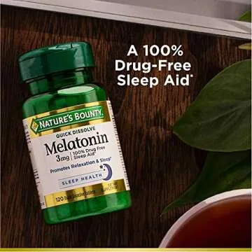 Nature’s Bounty Melatonin 3mg for Sleep Support 240 Count