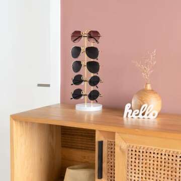 Mkono Sunglasses Organizer Modern Glasses Holder