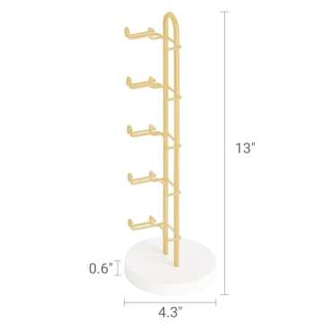 Mkono Sunglasses Organizer Modern Glasses Holder