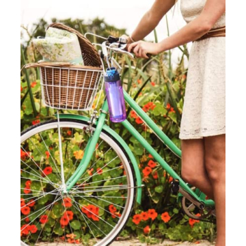 Filtered Water Bottle with 0.1-Micron Filter for Adventure