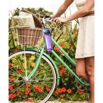 Filtered Water Bottle with 0.1-Micron Filter for Adventure