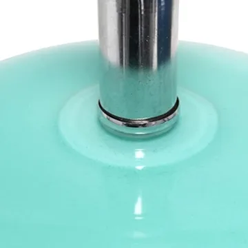 Lalia Home 15.25" Stylish Blue Bedside Table Lamp