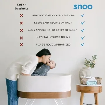 SNOO Smart Sleeper Bassinet for Effortless Baby Sleep