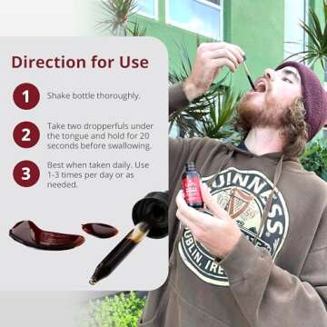 Leefy Organics Tart Cherry Supplement Nidra - Fast Absorbing, Non-GMO, Gluten-Free - Promotes Recovery, Joint Support, Sleep & Circulation for Adults - 2 Oz