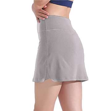 ZEALOTPOWER Athletic Skorts for Women - Stylish Running Skirts for Active Sports
