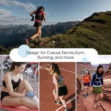 ZEALOTPOWER Women Athletic Skorts - Stylish Sports Skirts