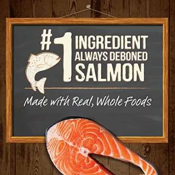 Merrick Power Bites Natural Soft And Chewy Real Meat Dog Treats, Grain Free Snack With Real Salmon Recipe - 6 oz. Bag