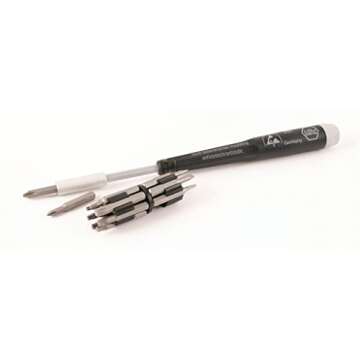 Wiha 75093 16-Piece ESD Micro Bit Set - Precision Engineered