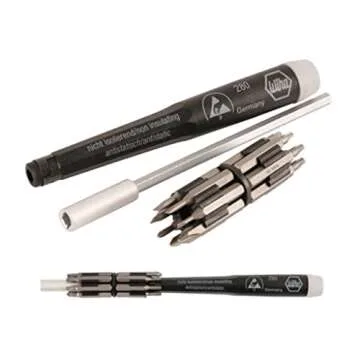 Wiha ESD Safe 16-Piece Micro Bit Screwdriver Set
