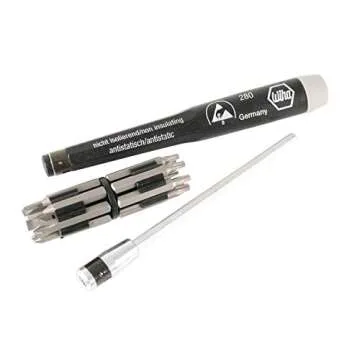 Wiha ESD Safe 16-Piece Micro Bit Screwdriver Set