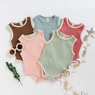 HZYKOK Baby Girl Romper - Stylish and Comfortable Jumpsuit