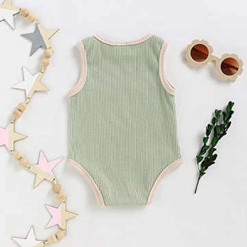 HZYKOK Baby Girl Romper - Stylish and Comfortable Jumpsuit