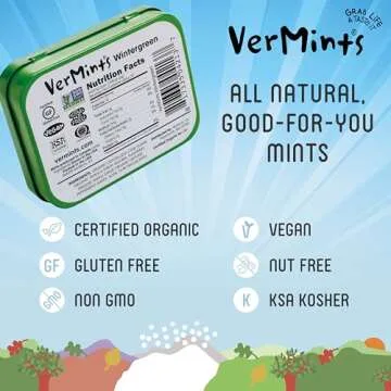 Organic Wintergreen Breath Mints by VerMints
