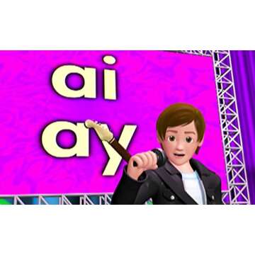 Let’s Learn to Read 10 DVD Collection by Rock ‘N Learn (170 sight words, covers all phonics rules, vowels, consonants, blends, digraphs, practice sections to build reading fluency, 80 downloadable worksheets and more.)