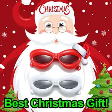 SeeBand Fashion Inflated Cat-eye Sunglasses for Women Oversized Thick Frame Sexy Lip Sun Glasses Tre...