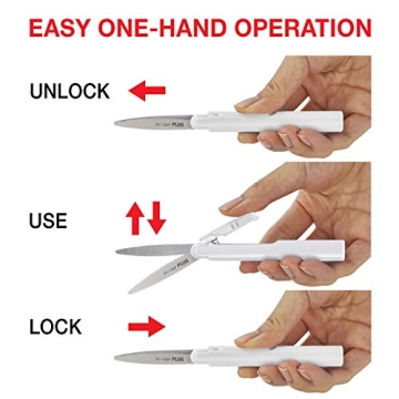 Plus Pen Style Compact Twiggy Scissors for Easy Cutting