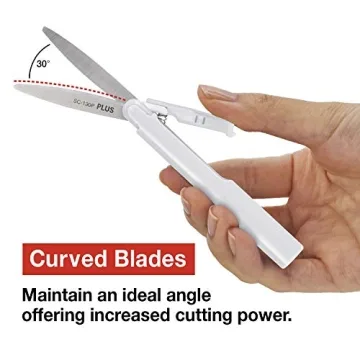 Plus Pen Style Compact Twiggy Scissors for Easy Cutting
