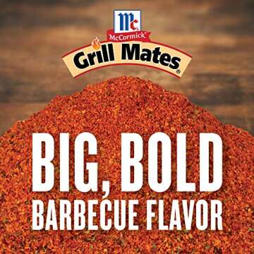McCormick Grill Mates Barbecue Seasoning, 27 oz - One 27 Ounce Container of Barbecue Rub, Perfect for Proteins, Vegetables and Fruits