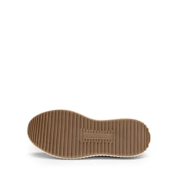 DREAM PAIRS Women Chunky City Tweed Platform Sneakers