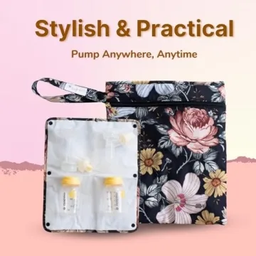 Iris & Ella Breast Pump Wet Dry Bag - Stylish & Functional